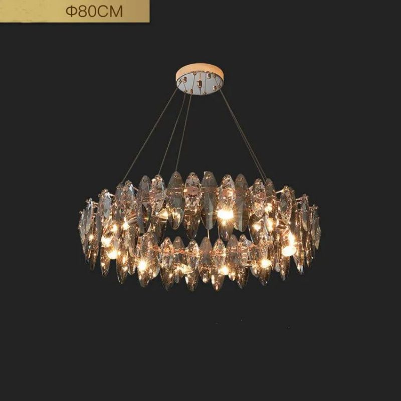 Flora Round Chandelier - kimoylights