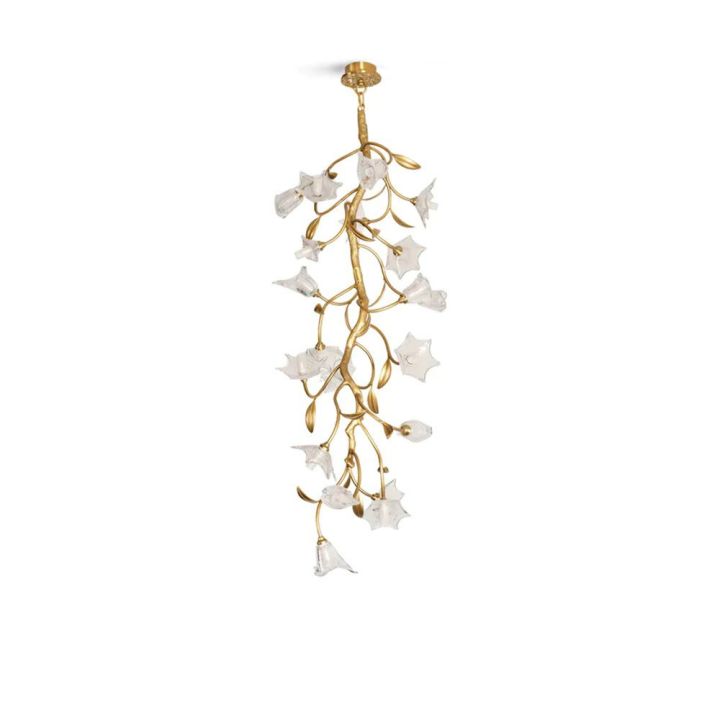 Flower Craftsman Chandelier - kimoylights