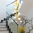 Flower Craftsman Chandelier - kimoylights