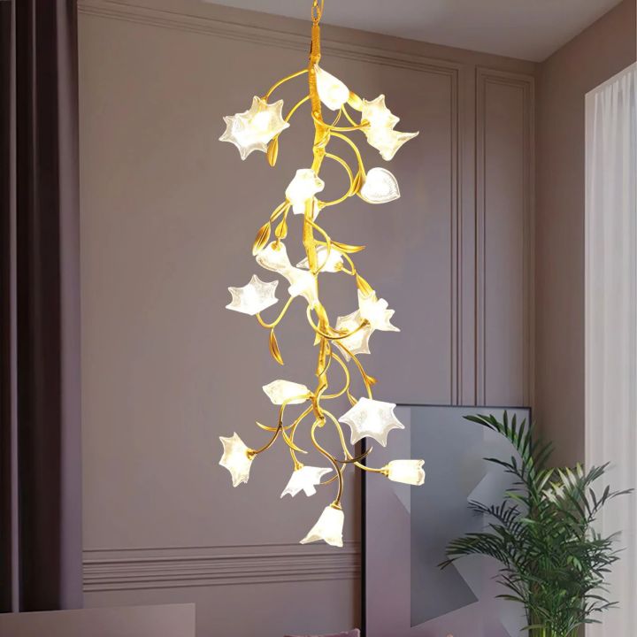 Flower Craftsman Chandelier- kimoylights