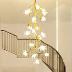 Flower Craftsman Chandelier - kimoylights