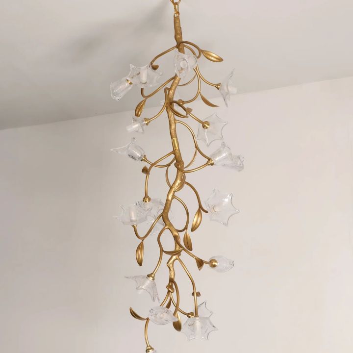 Flower Craftsman Chandelier - kimoylights