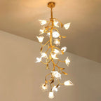 Flower Craftsman Chandelier - kimoylights