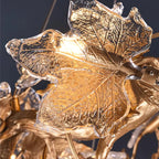 Folio Branch Brass Chandelier - kimoylights