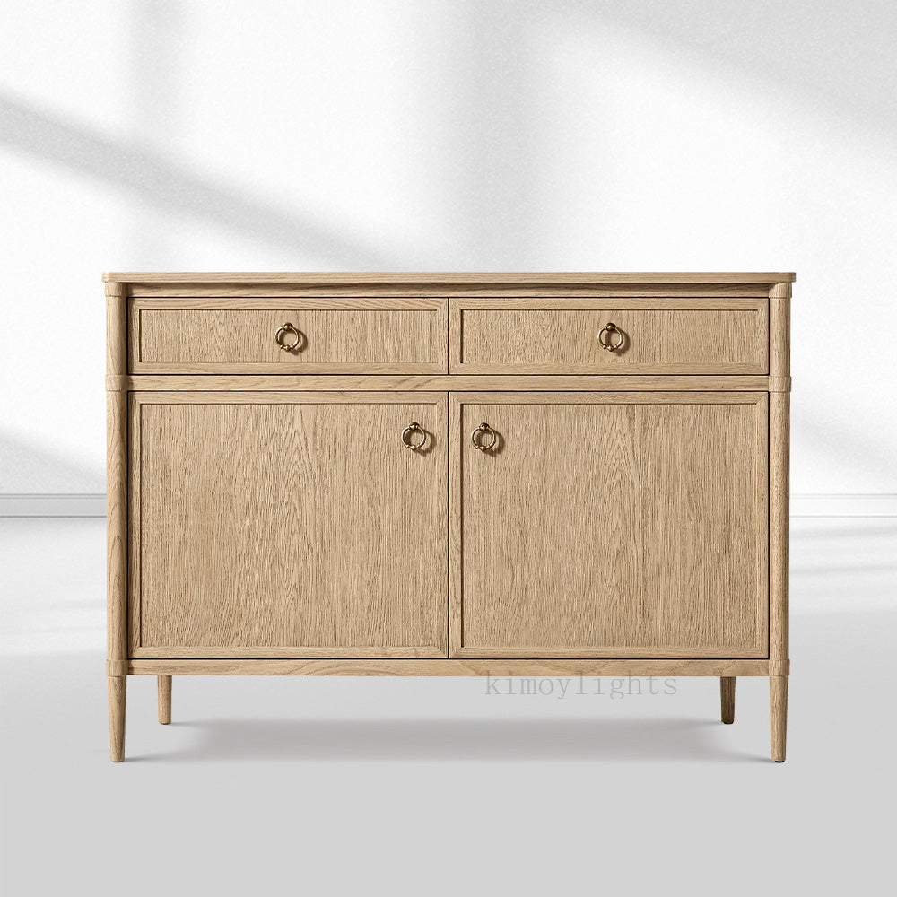 Fraboutiq Double-Door Sideboard with Drawers