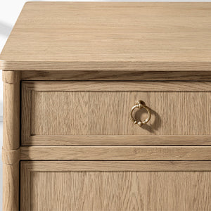 Fraboutiq Double-Door Sideboard with Drawers
