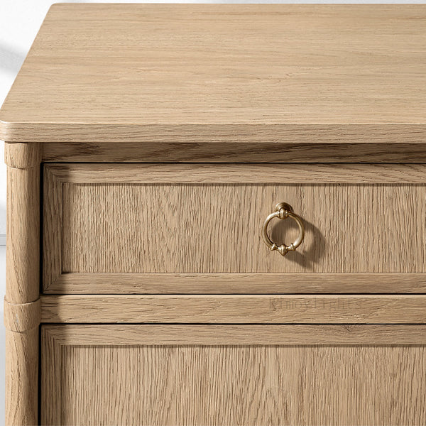 Fraboutiq Double-Door Sideboard with Drawers