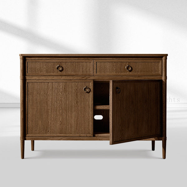 Fraboutiq Double-Door Sideboard with Drawers