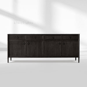 Fraboutiq Marble 4-door Sideboard with Drawers