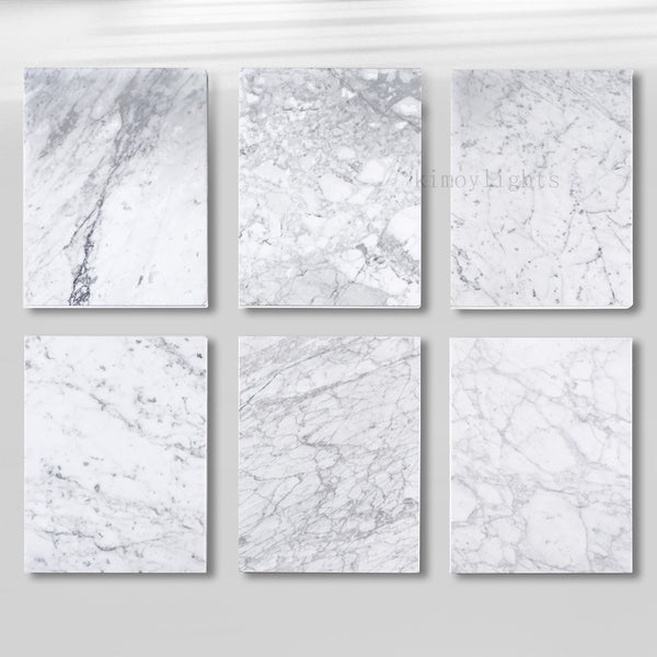 Fraboutiq Marble Double-Door Sideboard with Drawers