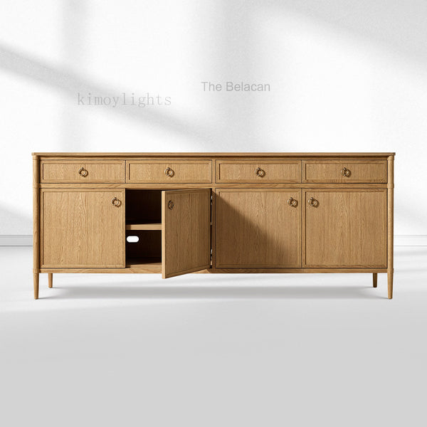 Fraboutiq 4-door Sideboard with Drawers