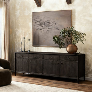 Fraboutiq 4-door Sideboard with Drawers