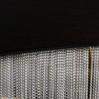 Modern Forever Chandelier, Oak, Aluminium Chain, Handmade Portugal by Greenapple-kimoylights
