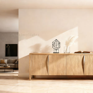 Gaelex Oak 4-door Sideboard