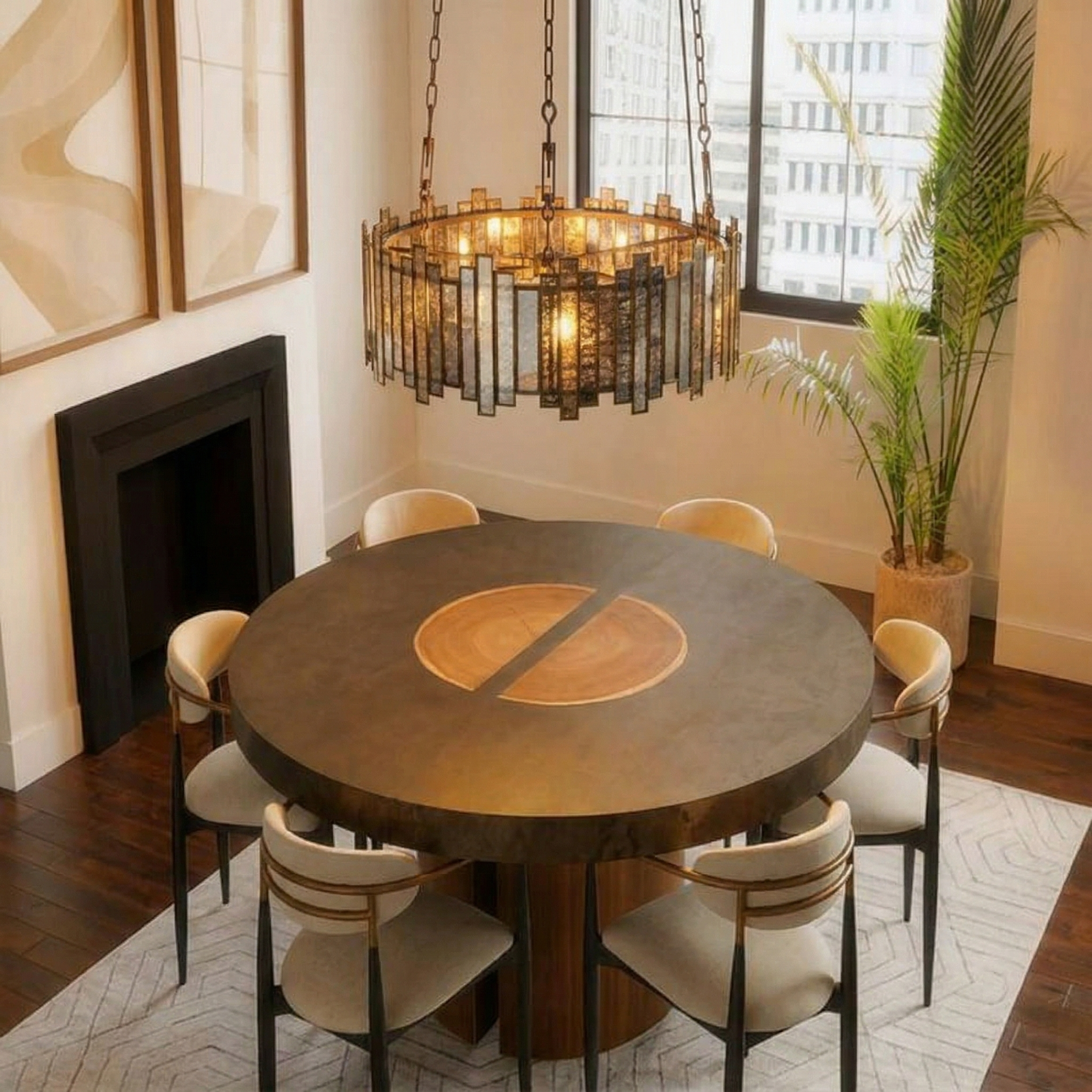 Dural Round Chandelier