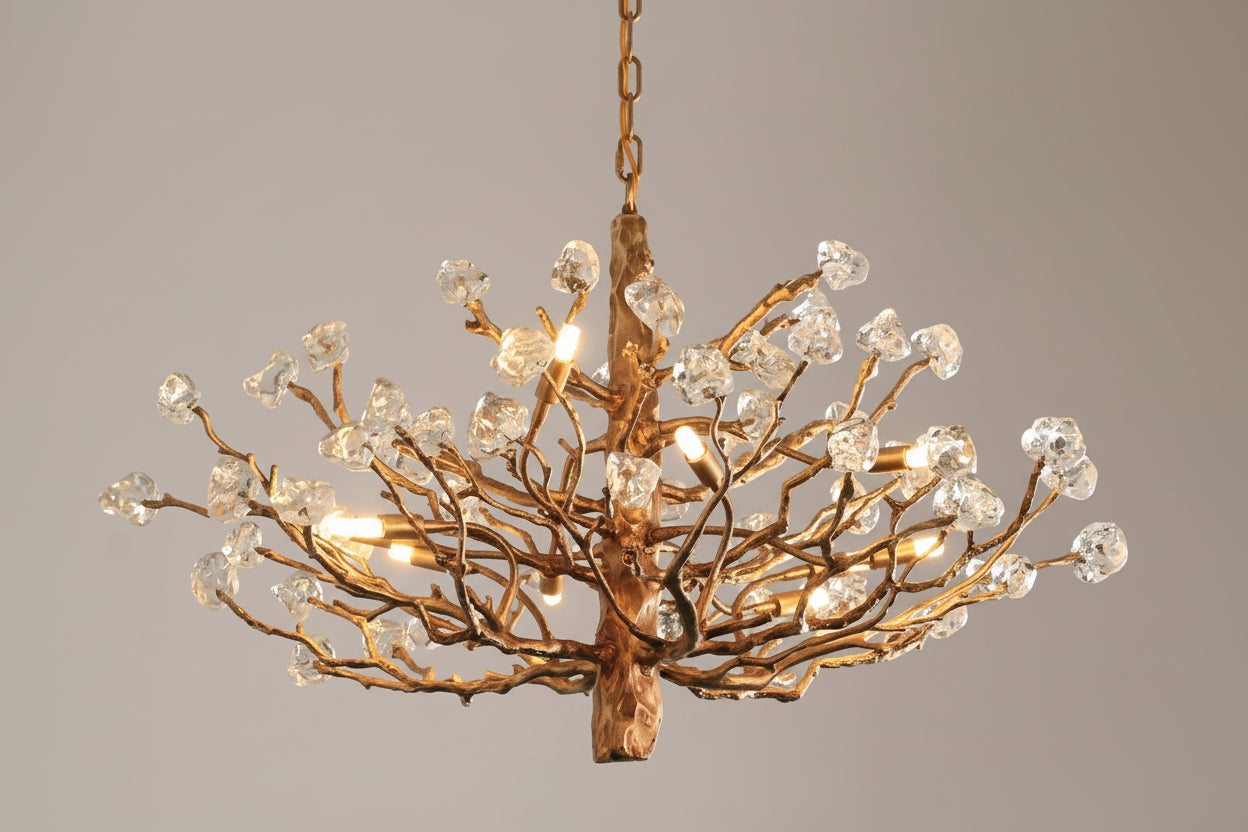 Gemstone Branch Chandelier - kimoylights