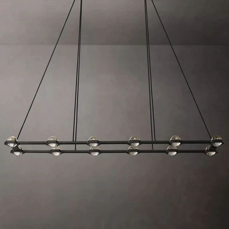 Genius Rectangular Chandelier 72"
