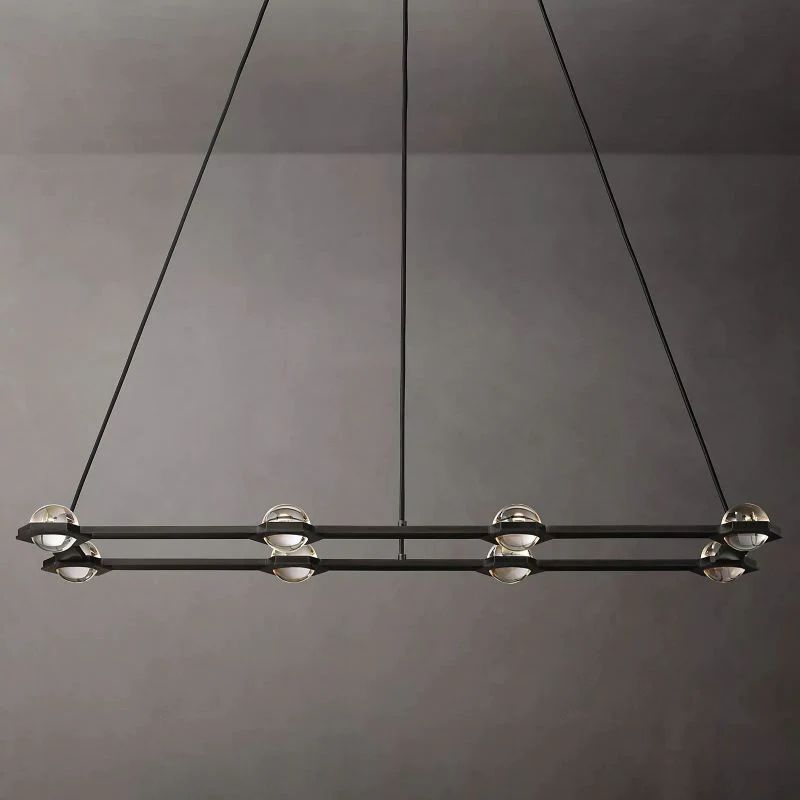 Genius Rectangular Chandelier 54"