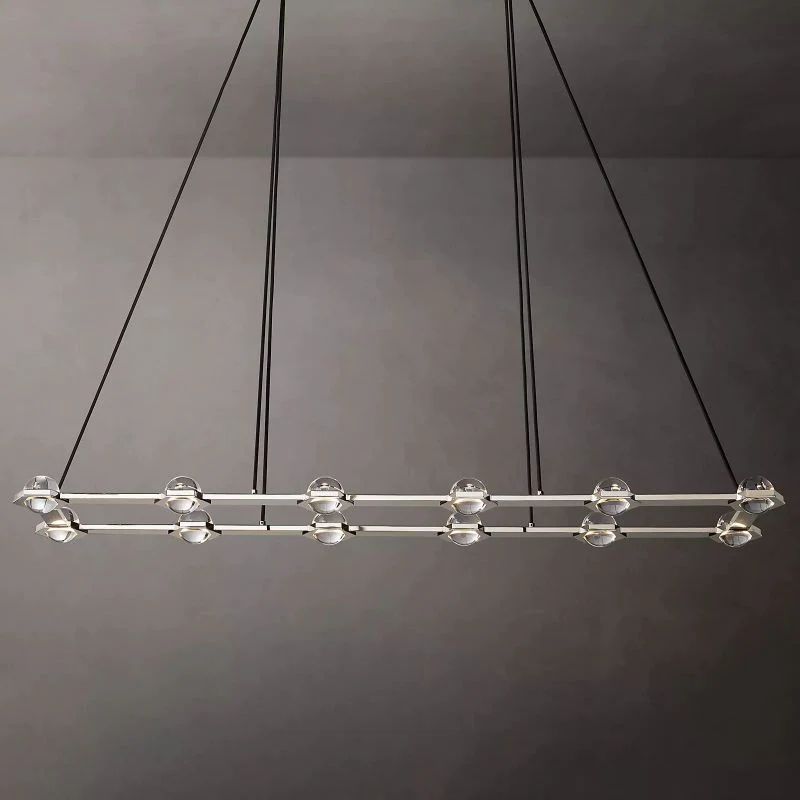 Genius Rectangular Chandelier 72"