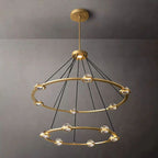 Genius Two-Tier Round Chandelier 48"