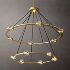 Genius Two-Tier Round Chandelier 48"