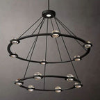 Genius Two-Tier Round Chandelier 48"