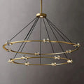 Genius Two-Tier Round Chandelier 60"