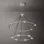 Genius Two-Tier Round Chandelier 48"