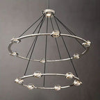 Genius Two-Tier Round Chandelier 48"