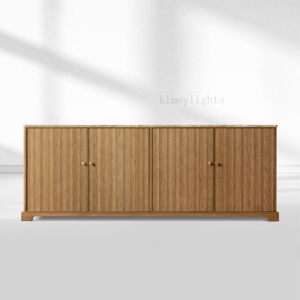 Genprestige Emperador Reeded 4-door Sideboard