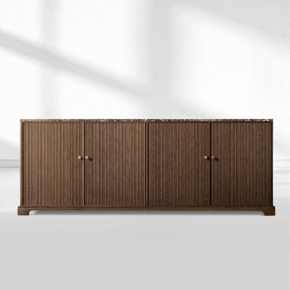 Genprestige Emperador Reeded 4-door Sideboard