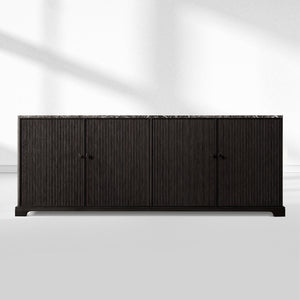 Genprestige Emperador Reeded 4-door Sideboard