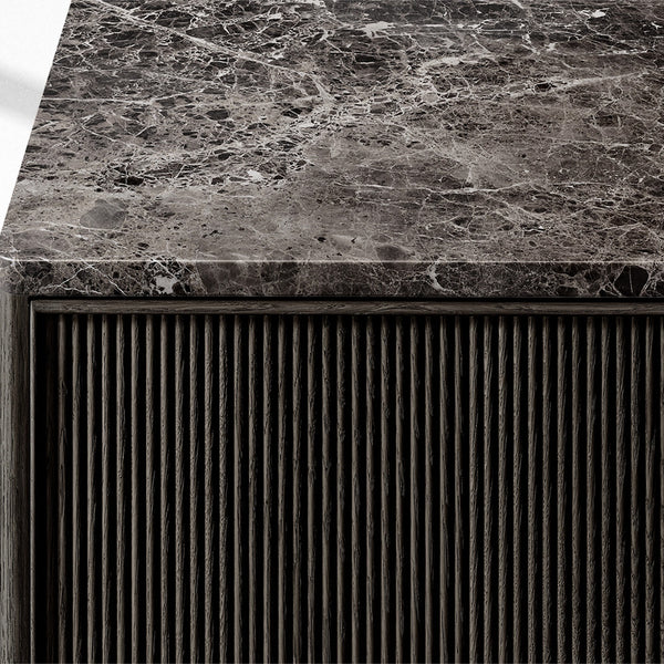 Genprestige Emperador Reeded 4-door Sideboard