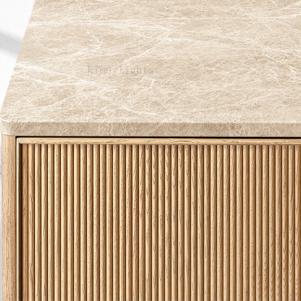 Genprestige Emperador Reeded 4-door Sideboard