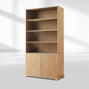 Genprestige Emperador Reeded Sideboard & Hutch