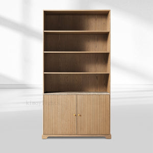 Genprestige Emperador Reeded Sideboard & Hutch