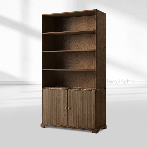 Genprestige Emperador Reeded Sideboard & Hutch