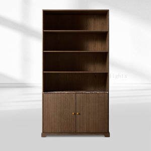 Genprestige Emperador Reeded Sideboard & Hutch