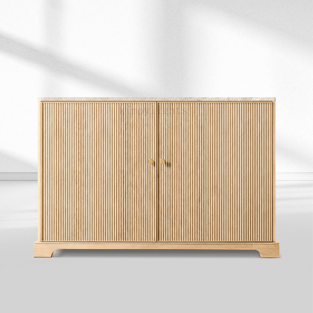 Genprestige Emperador Reeded Double-Door Sideboard
