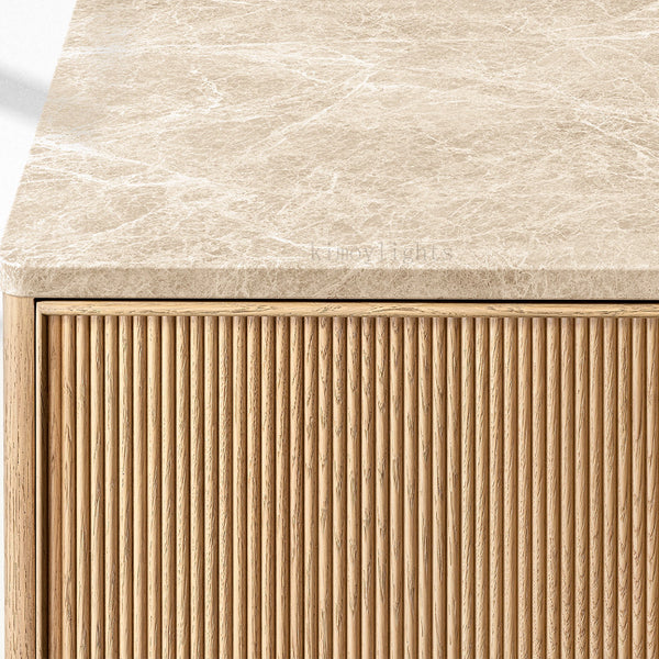 Genprestige Emperador Reeded Double-Door Sideboard