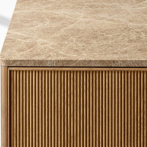 Genprestige Emperador Reeded Double-Door Sideboard