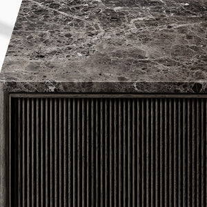 Genprestige Emperador Reeded Double-Door Sideboard