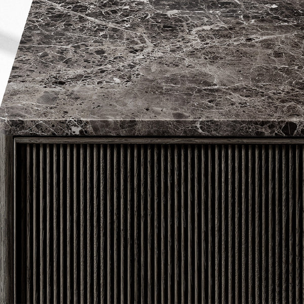 Genprestige Emperador Reeded Double-Door Sideboard