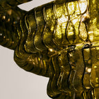Ghiaccia Glass Round Chandelier