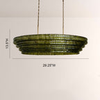 Ghiaccia Oval Chandelier