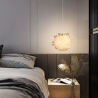 Besy Crystal Cluster Ball Pendant Light