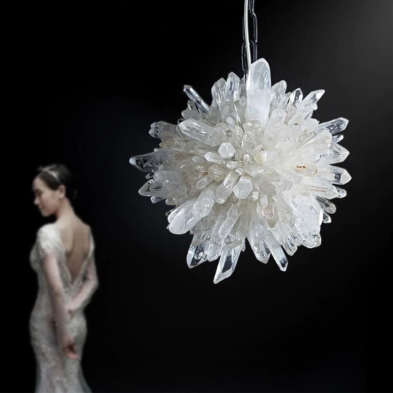 Besy Rock Crystal Creative Pendant