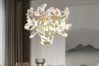 Modern Ginkgo Gold Tree Branches Chandelier - kimoylights