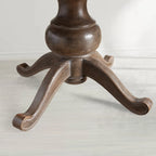 Girardi Round Wood Dining Table with BellArte Base