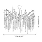 Glamour Dripstone Chandelier - kimoylights